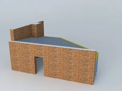 Conservatory A1271 Free 3D model