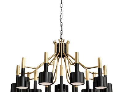 BLS 14479 Ella 15 Lamps 3D model