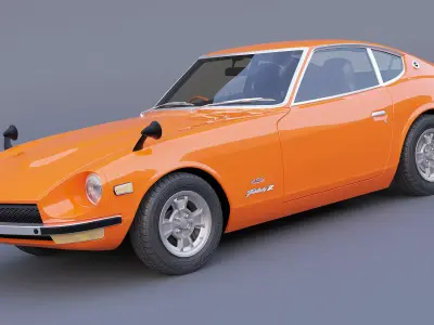1969 Nissan Fairlady Z 432 3D model