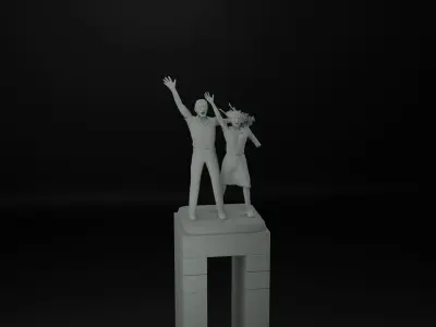 Indonesia Monument  3D Model Pack