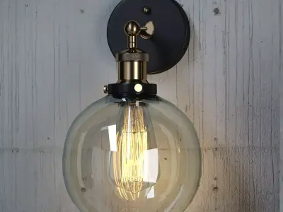 Sconce 3 Loft Design 3D model