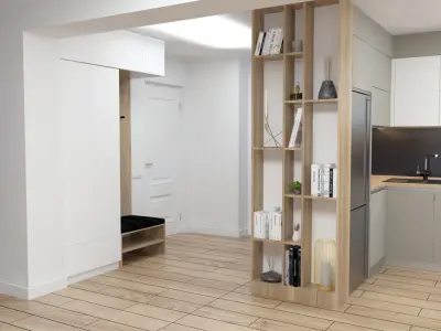 KITCHEN and CLOSET 3D model