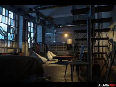 ArchVizPRO Interior Vol 2 Low-poly 3D model