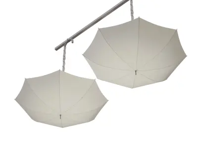 Light ceiling umbrella umbrella 3D model