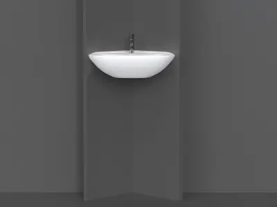 Corner Sink 8 3D model