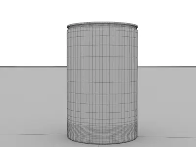 Amazon Echo Low-poly 3D model