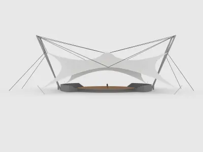 Membrane Tensile 4 3D model
