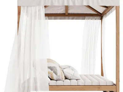 Garden Lounge Structure 05 3D model