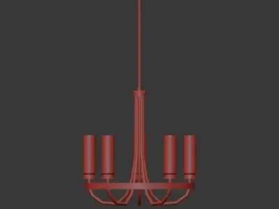 KEARNEY chandelier 3D model