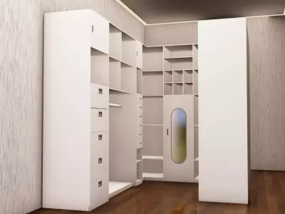 closet 3D model purchase