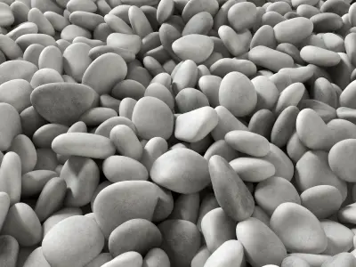 Pebble river low n6 3D model