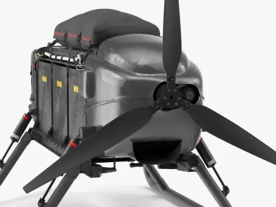  UAV Rigged for Maya Collection 2 