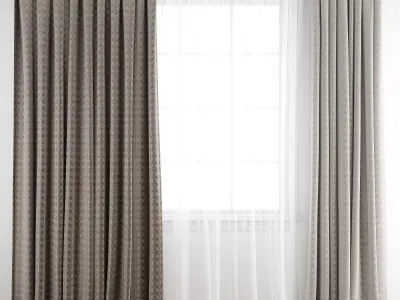 Curtain 393 3D model