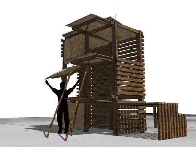 Creative Design-Holiday Cabin-0164 3D model