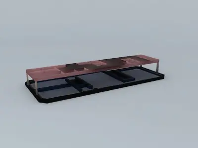 Backpools SeaWorld San Antonio 3D model