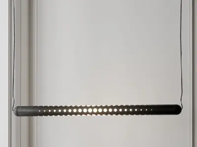 Tom Dixon Tube TD TP01BLKEU Black 3D model