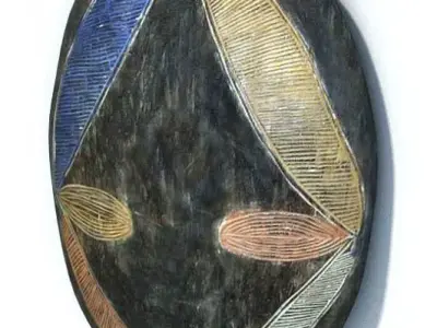 African  Decorative Mask 3D model