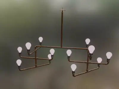 cooper lamp 3D model