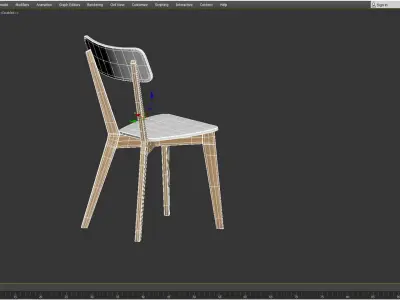 Raven Chairs for Rent 3D model