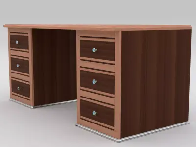 Office Table 3D model