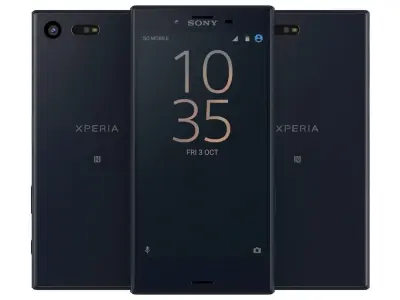 Sony Xperia X Compact Universe black 3D model