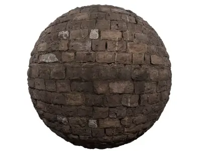 Old Stone Wall Pbr Texture