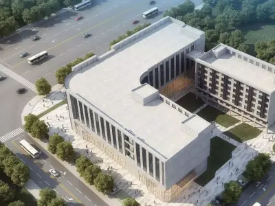 Modern Civic Complex 3D model