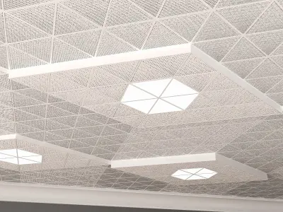 Decorative ceiling 3D model