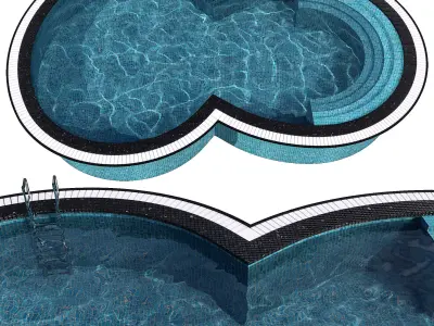 SWIMMING POOL NO75 A 3D model
