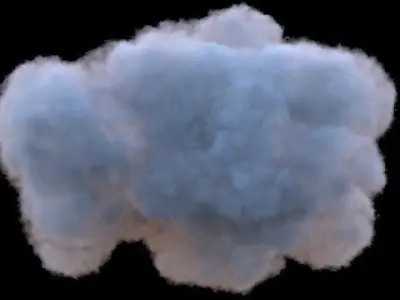 Cloud Pack x 6 High Res 3D model