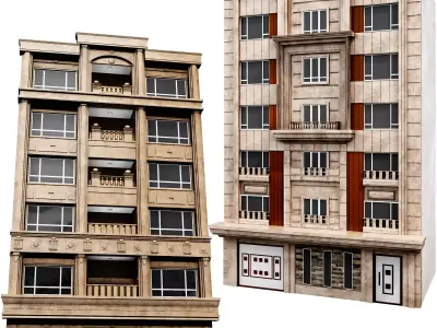 Modern Buildings 3D model purchase