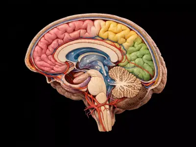 Human Brain Anatomy - Highly Detailed 3D Model 3D model