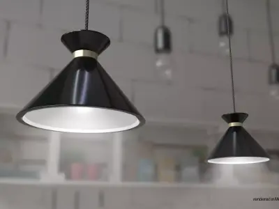 Pendant Light X 012 3D model