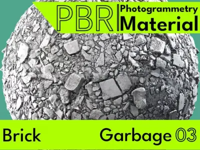 Brick-Garbage 03 Texture