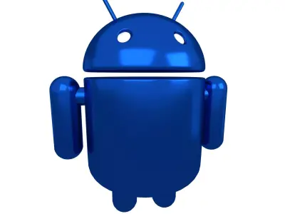 Android Robot v1 008 Free low-poly 3D model