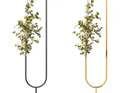 Xavier Delvallee Floor Lamp 3D model