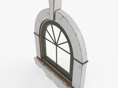Old Window 3D model purchase
