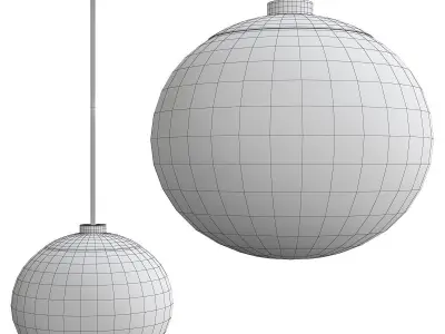 Estee Pendant Light Low-poly 3D model