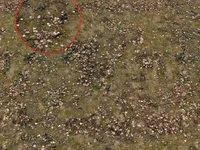 Ultra realistic Soil Scan 3D model