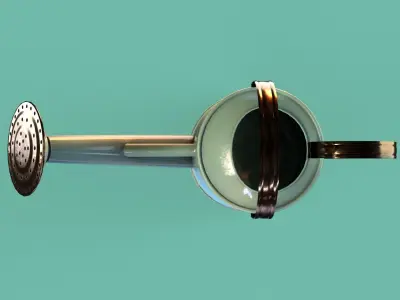 Watering Can Low-poly 3D model