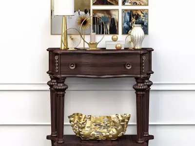 chest of drawers 3 3D model