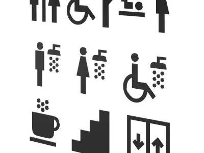 Information signs 6 3D model