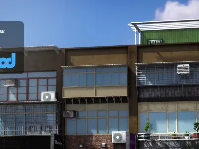 TW House 001 3D model