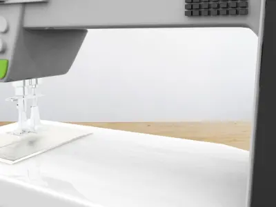 Juki Kokochi DX-4000QVP sewing machine 3D model