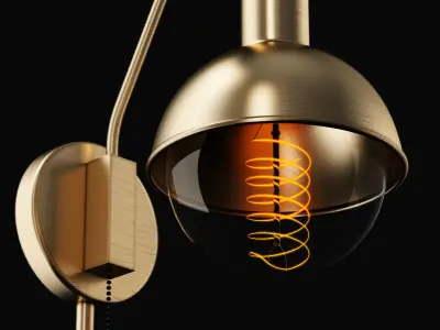 George Oliver jaxon 1-light wall sconce 3D model