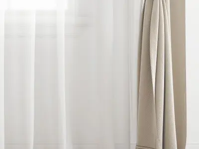 Curtain 313 3D model