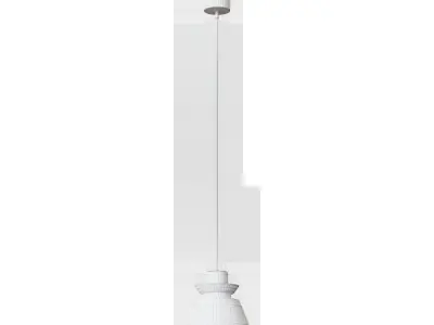 Naos beige chandelier 23 3D model