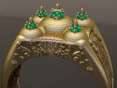 15-kasho ring 3D print model