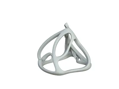 SciFi Cube Object No 62926 Low Poly Shape Low-poly 3D model