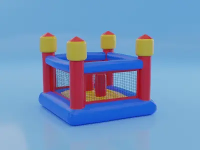 Inflatable family fun gladiator   3D model